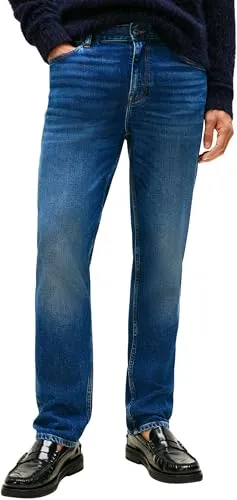 Tommy Hilfiger Straight Denton James Blue jeans dritti 34W/30L blu