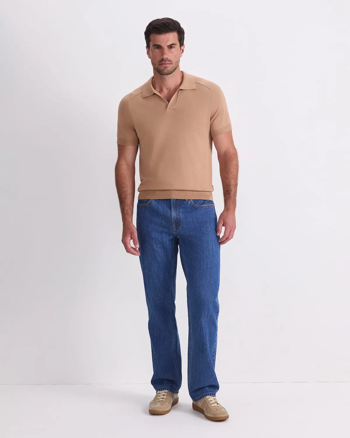 Sportscraft Brookes polo uomo manica corta seta