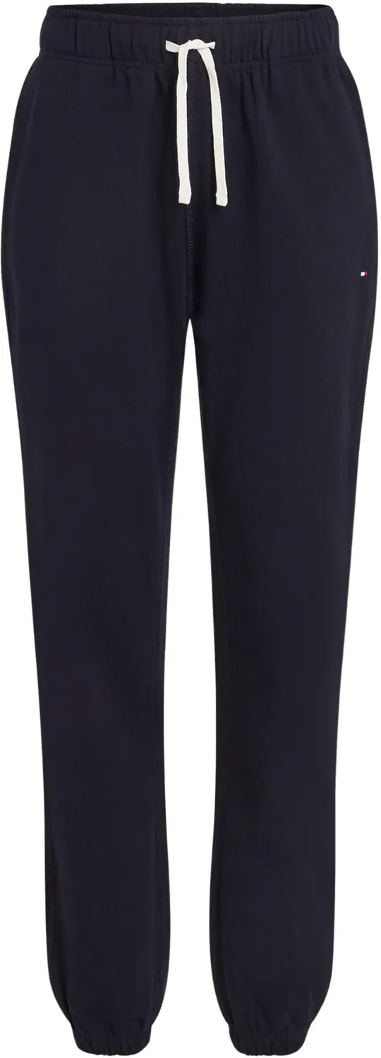 Tommy Hilfiger pantaloni tuta uomo neri felpati