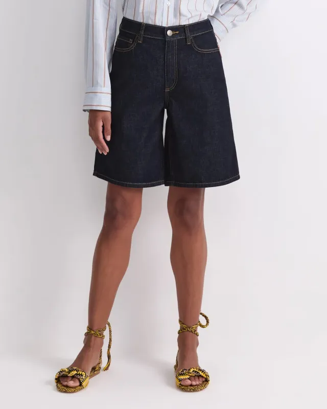 Sportscraft Allegra 120368 shorts denim al ginocchio