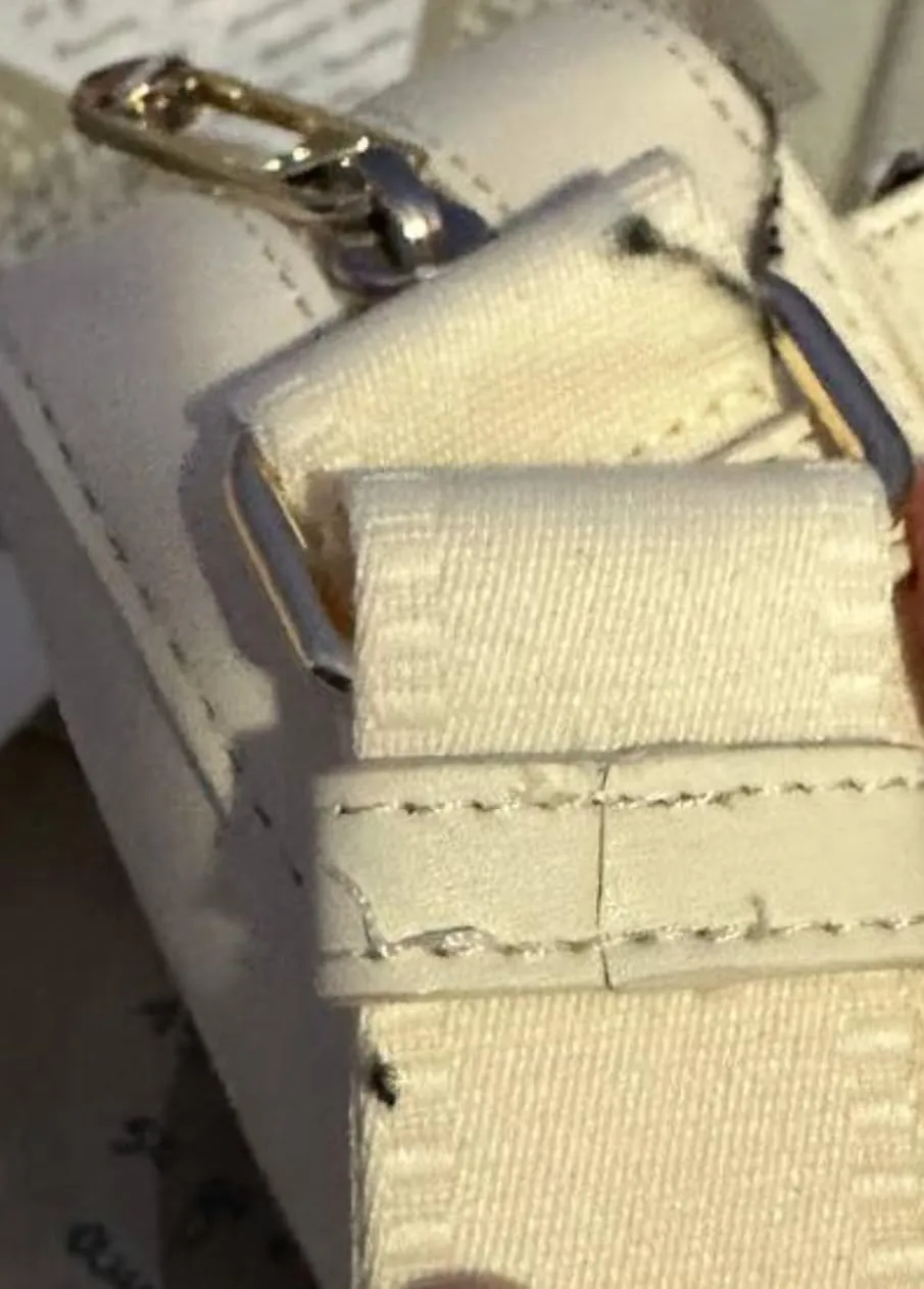 Tommy Hilfiger Camera Bag tracolla media bianca calico