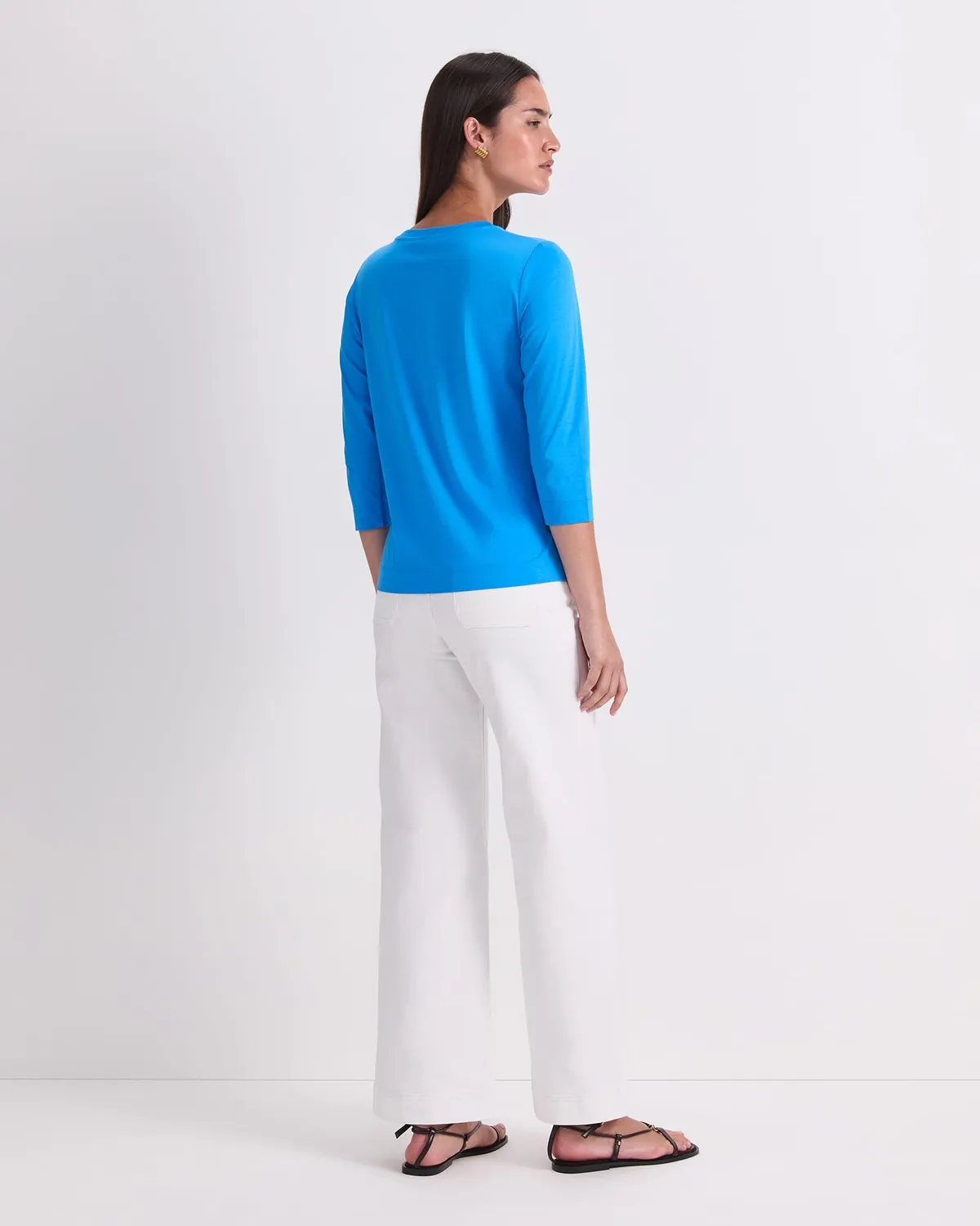 Sportscraft maglietta donna cotone manica 3/4