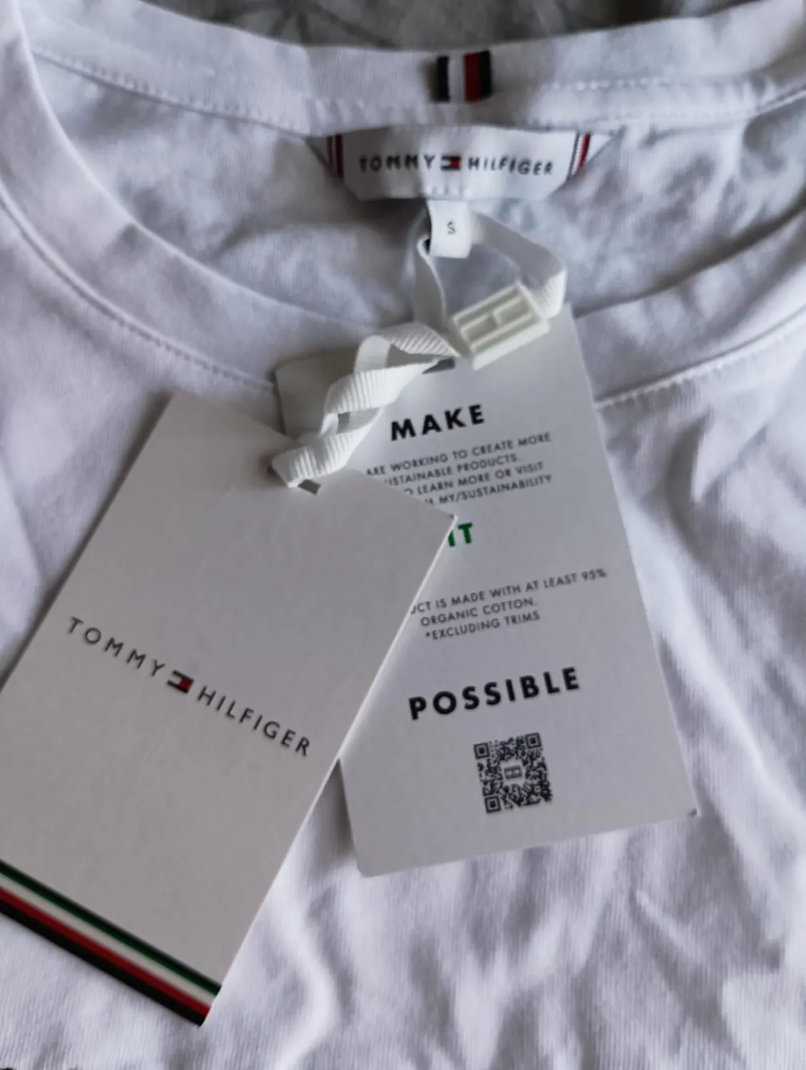 Tommy Hilfiger New Crew Neck Tee T-shirt Donna Slim