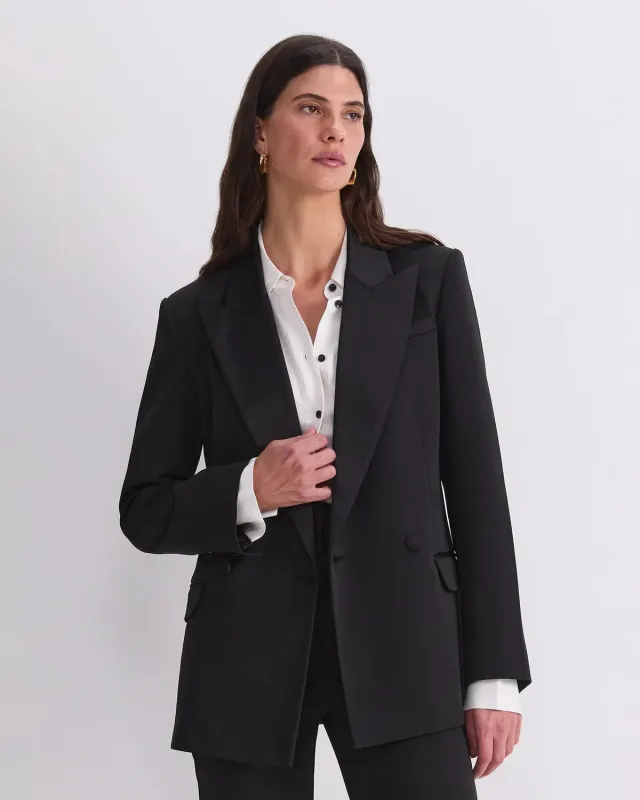 Sportscraft Angie blazer doppiopetto satin