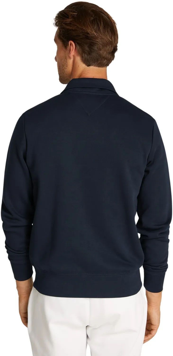 Tommy Hilfiger Collar Zip felpa uomo senza cappuccio blu XS