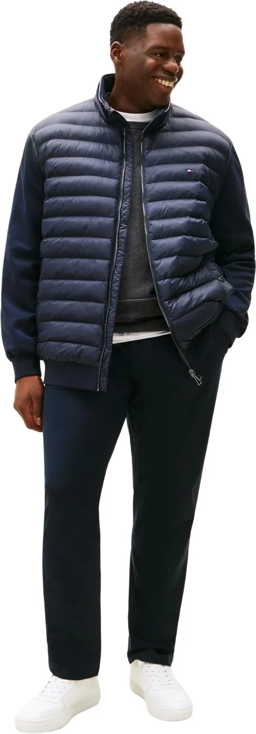 Tommy Hilfiger BT-Mix Media MW0MW43059 felpa 5XL blu navy zip