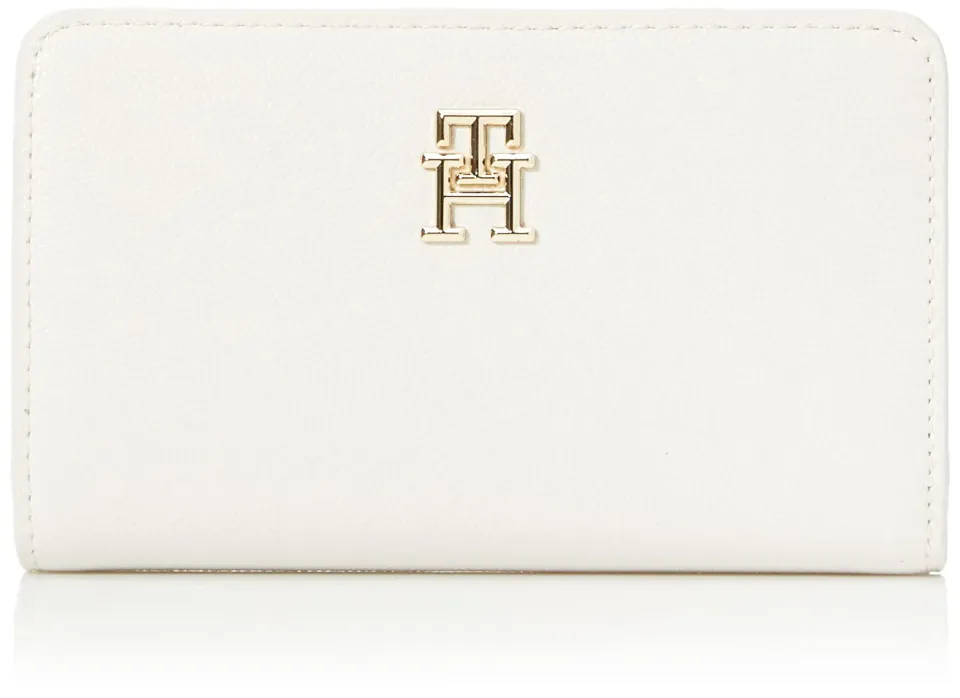 Tommy Hilfiger TH Timeless Med Bi Fold portafoglio beige