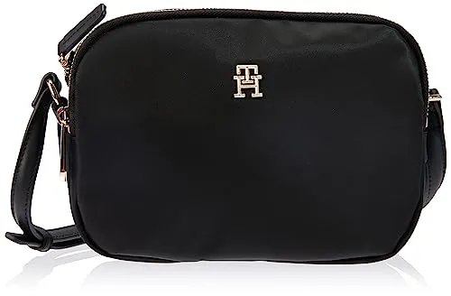 Tommy Poppy Crossover Borsa a Tracolla Donna Nero