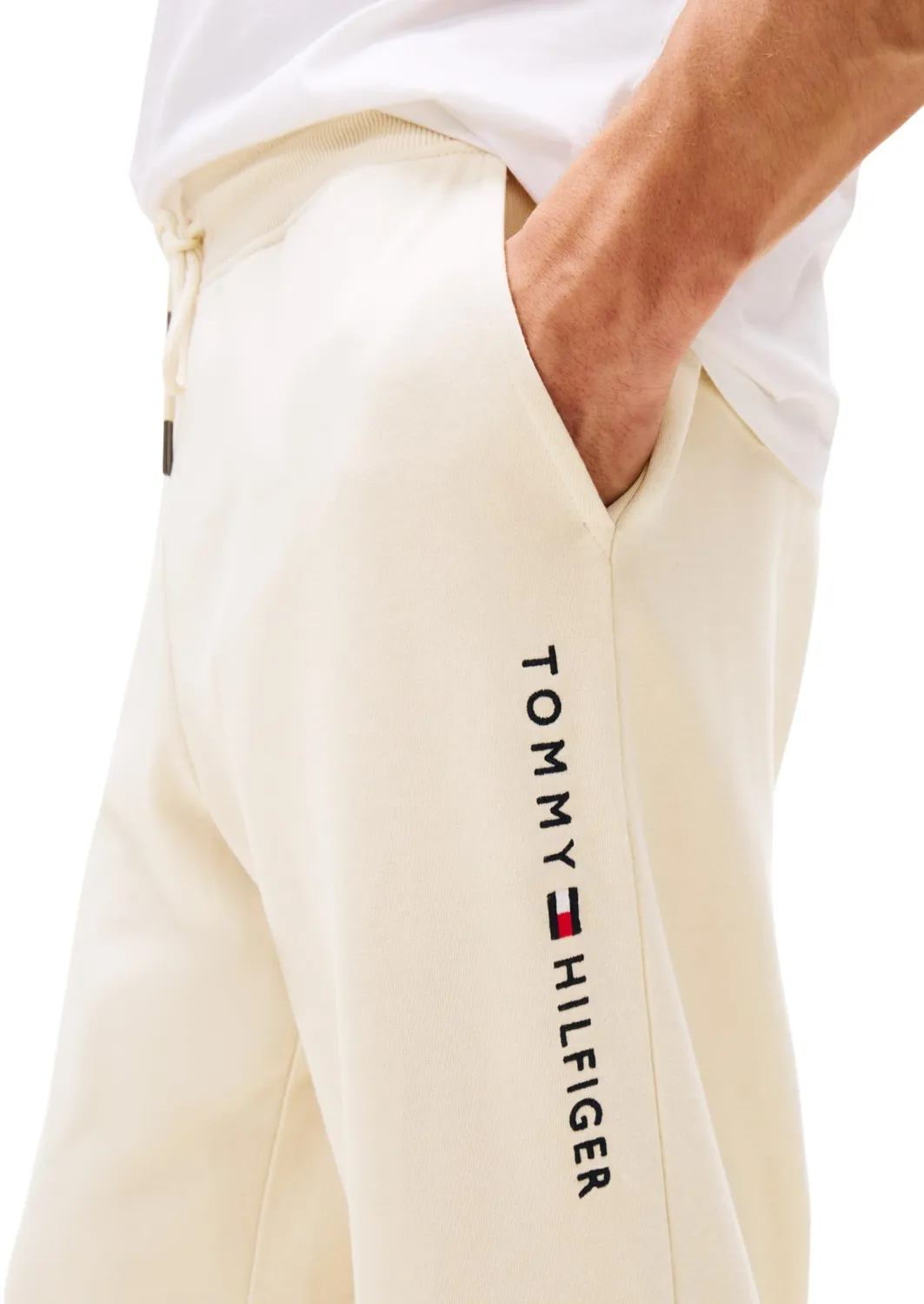 Tommy Hilfiger Track Pant jogging uomo L coulisse nero