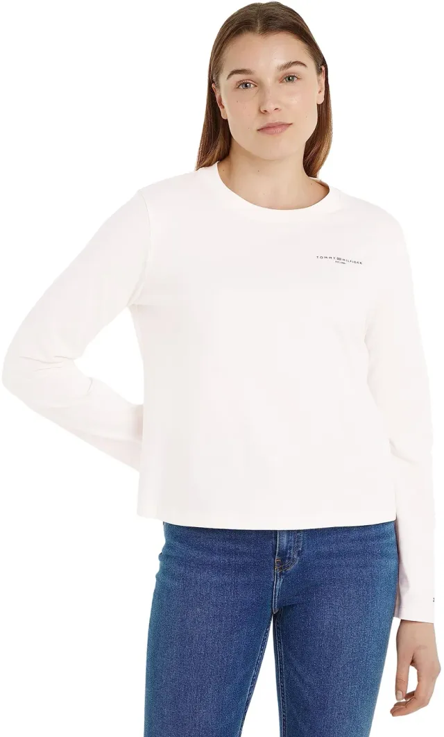 Tommy Hilfiger Basic maglia donna maniche lunghe