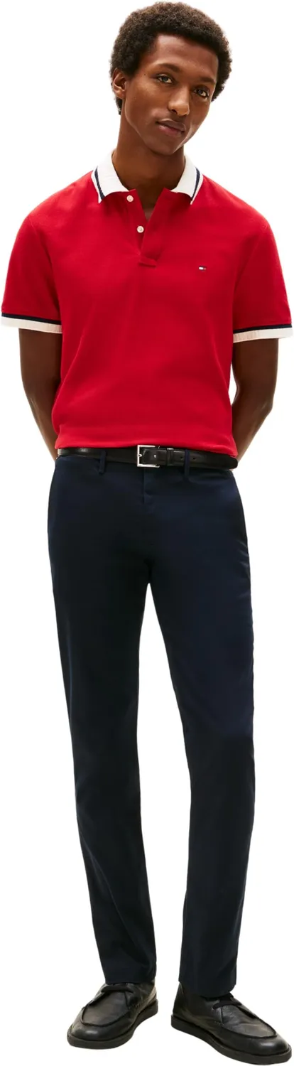 Tommy Hilfiger Bleecker 1985 chino uomo blu cotone pima