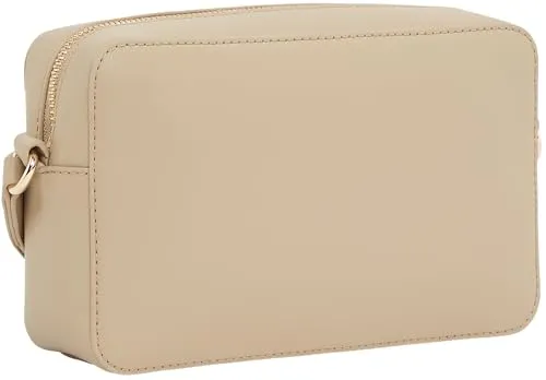 Tommy Hilfiger Monotype Camera Bag tracolla piccola beige
