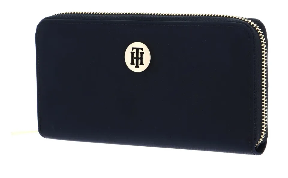 Tommy Hilfiger Poppy portafoglio donna blu cerniera