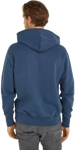 Tommy Hilfiger Essential Fleece Regular Fit felpa blu XS