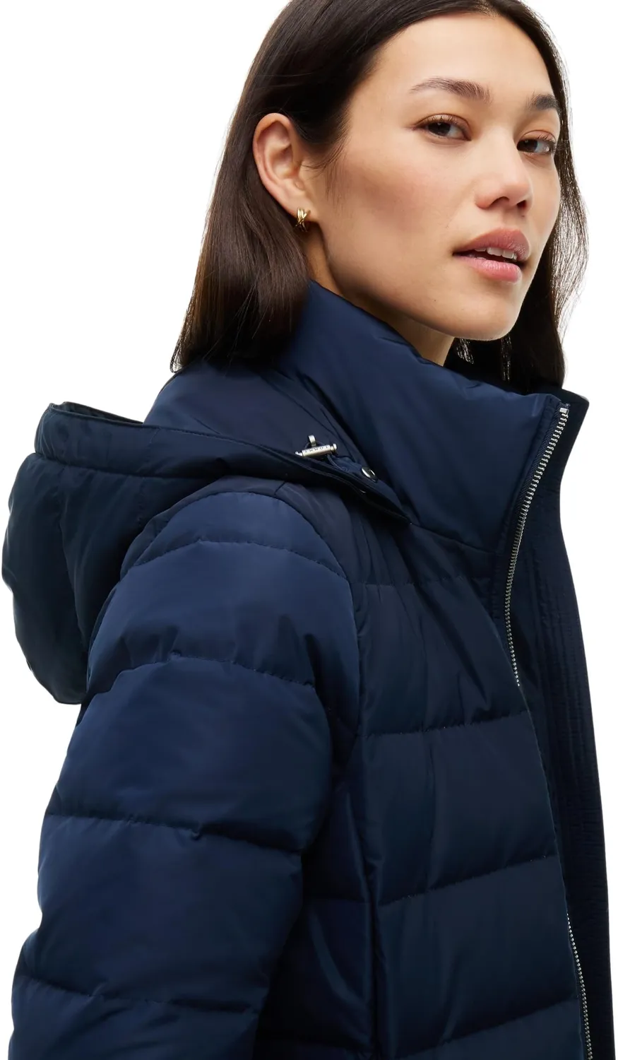 Tommy Hilfiger Heritage Tyra piumino donna M nero trapuntato