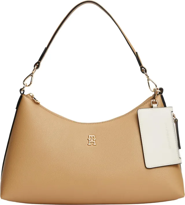 Tommy Hilfiger Icon borsa spalla donna beige taglia unica