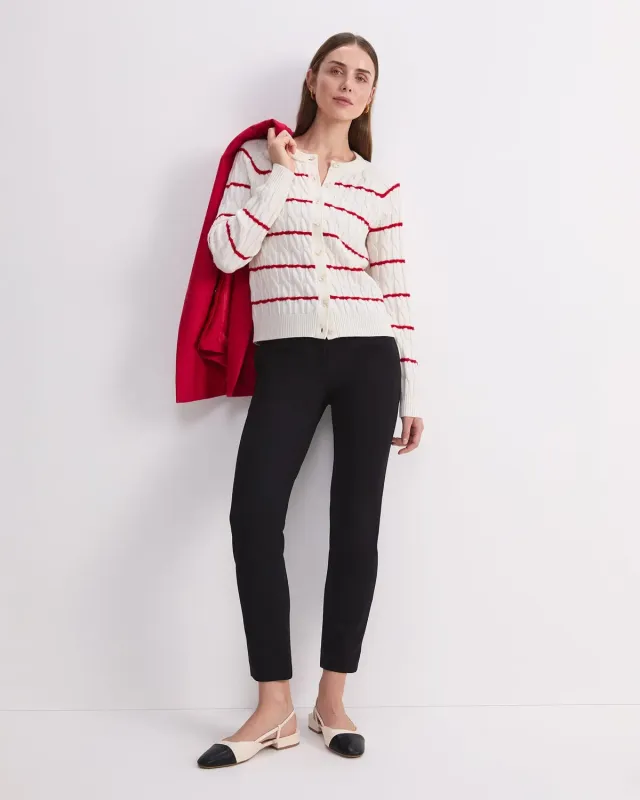 Sportscraft Merino Cable cardigan lana trecce unisex