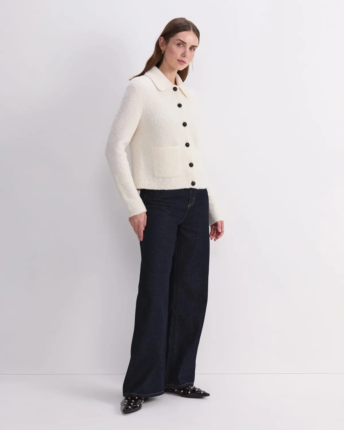Sportscraft Teddy Wool Lady giacca lana donna bottoni