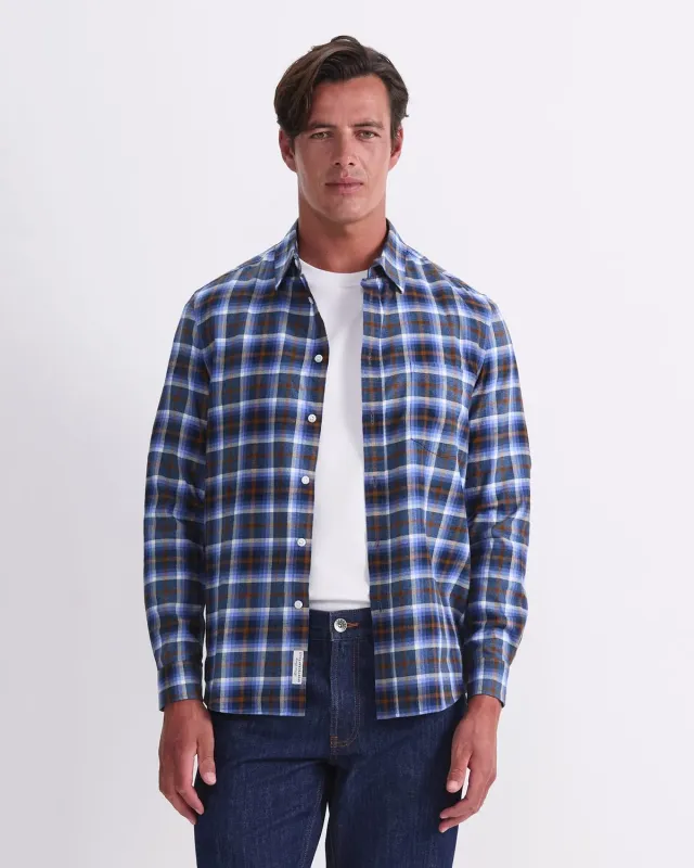 Sportscraft Justin camicia uomo flanella quadri