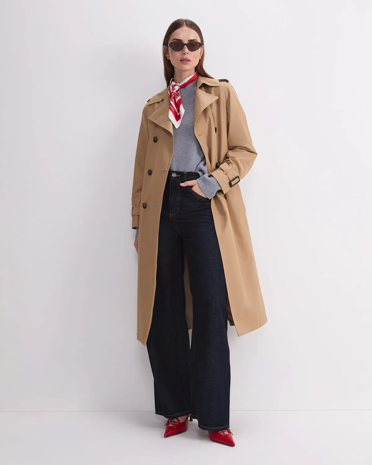 Sportscraft Audrey Icon trench doppiopetto antipioggia