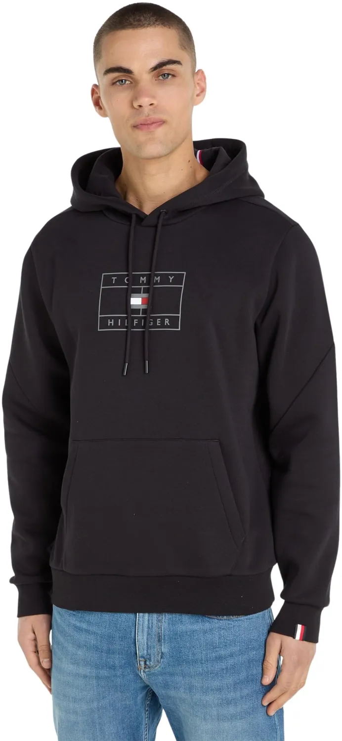 Tommy Hilfiger Track Graphic felpa cappuccio uomo XXL beige