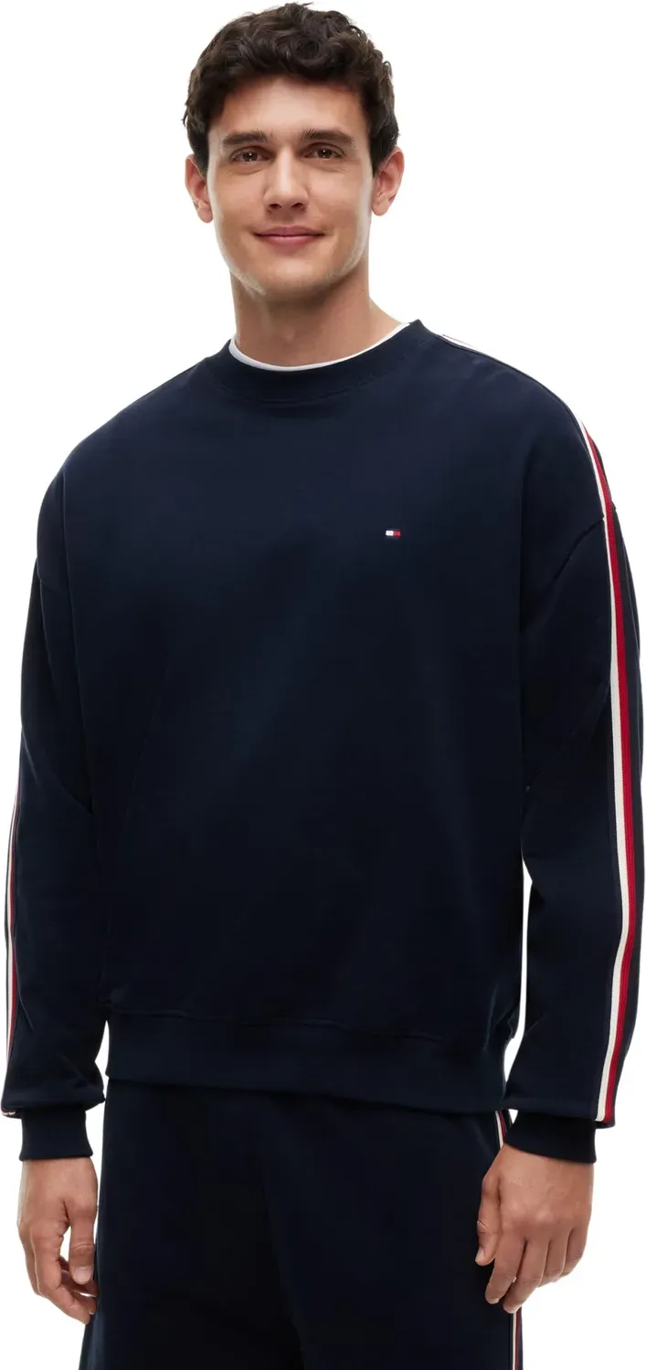 Tommy Hilfiger UM0UM03943 felpa track top uomo L blu