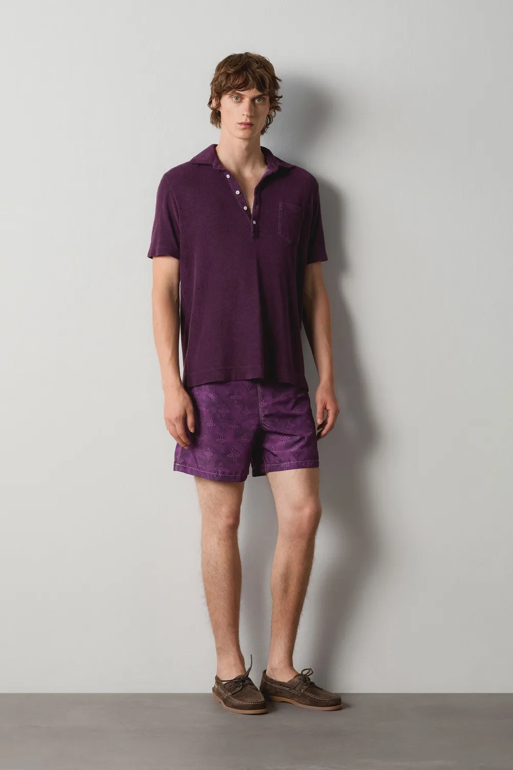 Massimo Alba Kite Costume Uomo Fuxia Poliestere
