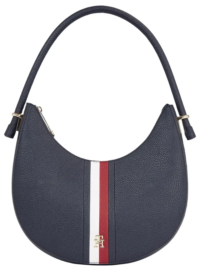 Tommy Hilfiger Emblem borsa donna space blue con zip