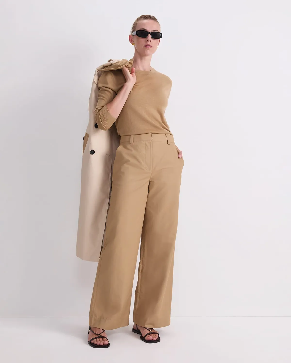 Sportscraft Audrey Wide Leg Pant pantalone donna vita alta
