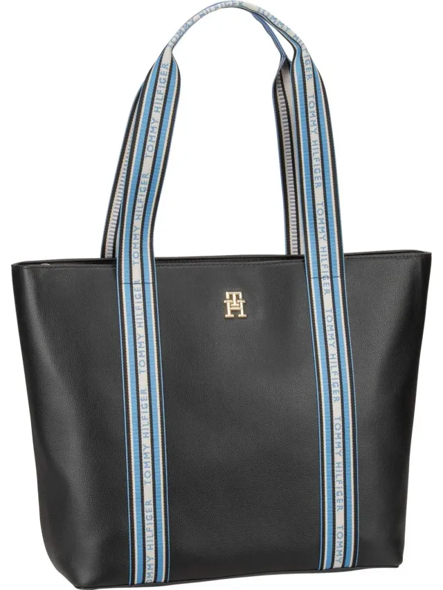 Tommy Hilfiger Tommy Life borsa shopper donna zip pelle