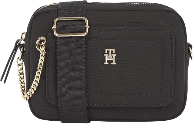 Tommy Hilfiger Spring Camera Bag tracolla nera