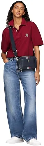 Tommy Hilfiger Distinct Camera Bag Piccola Blu Space Blue tracolla