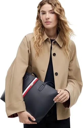 Tommy Hilfiger Im Latam Corp Tote AW0AW16883 Borsa Blu