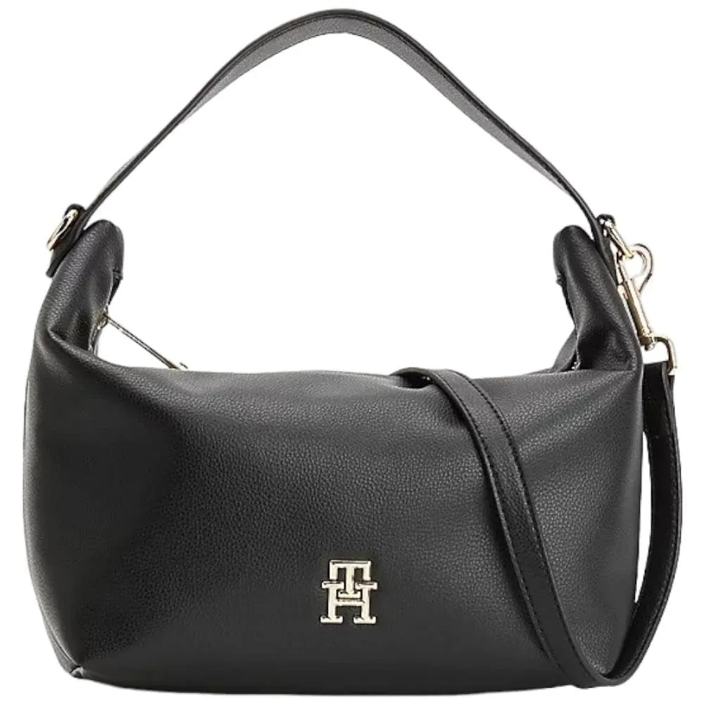 Tommy Hilfiger TH Casual Shoulder Bag borsa donna beige tracolla