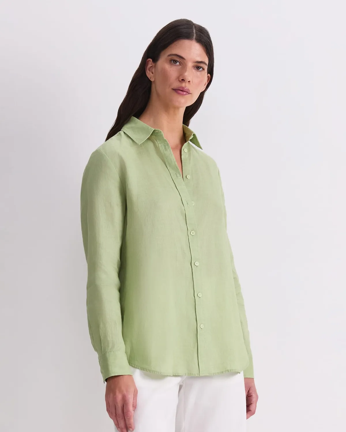 Sportscraft Dahlia Linen camicia lino manica lunga