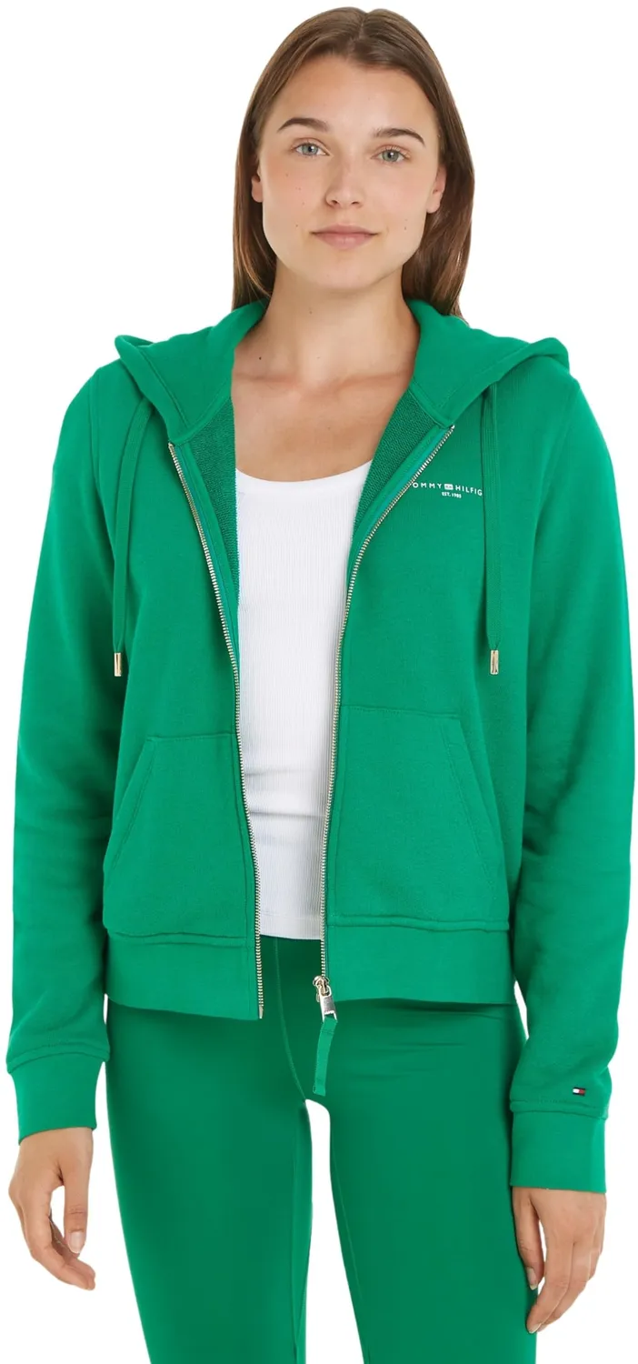 Tommy Hilfiger 1985 Zip felpa donna con cappuccio e cerniera