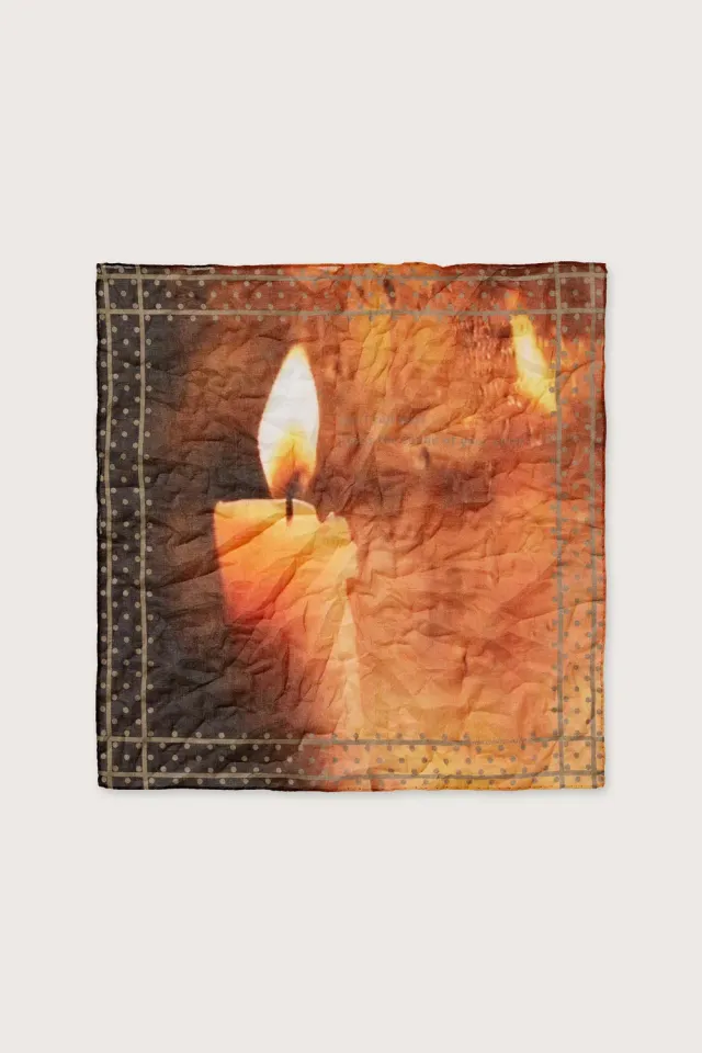 Massimo Alba Hanky1 fazzoletto salvia taglia unica scritta