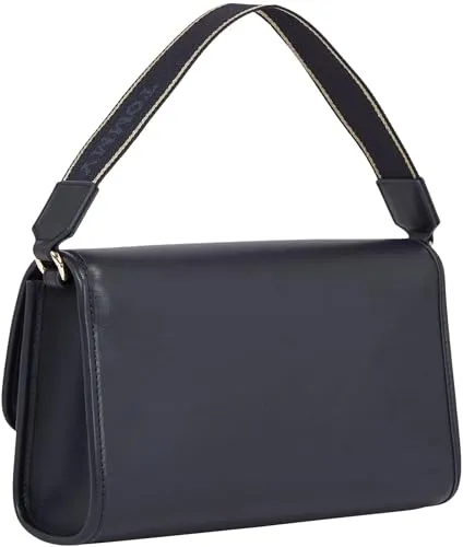 Tommy Hilfiger borsa a spalla piccola donna blu space blue
