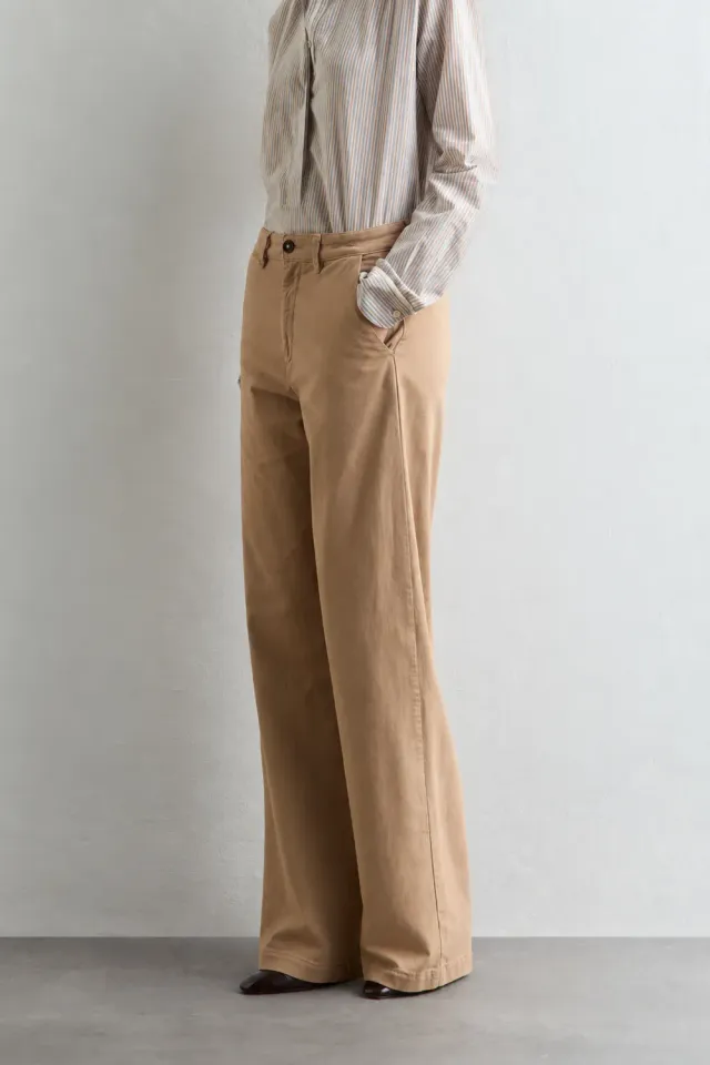 Massimo Alba Lois pantaloni donna fossil cashmere