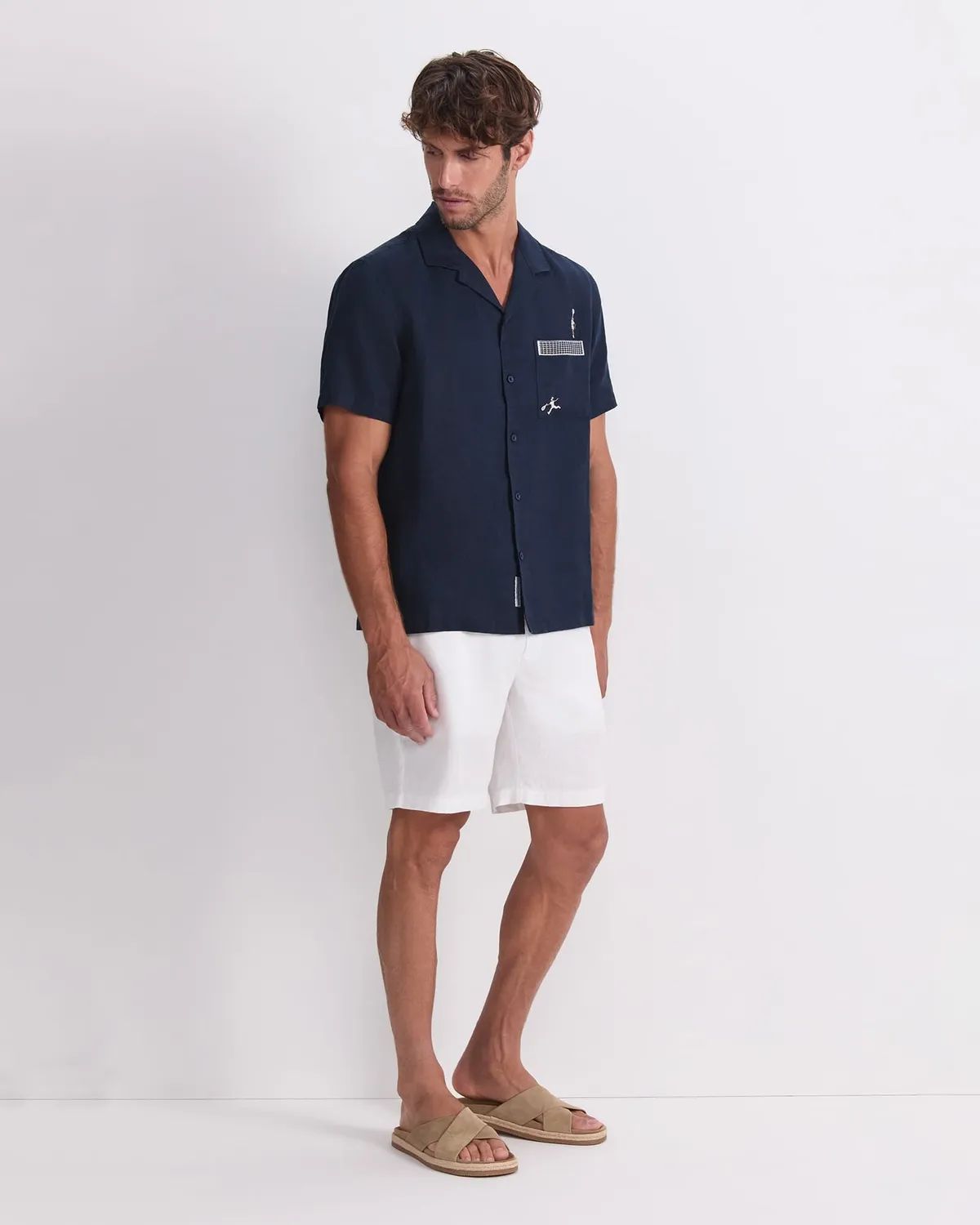 Sportscraft Club camicia donna lino manica corta