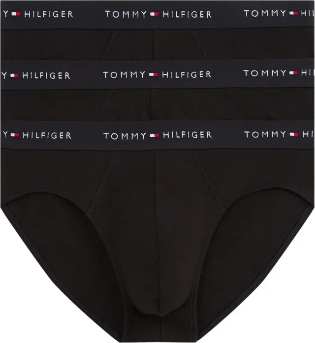 Tommy Hilfiger slip hipster uomo 3 pezzi logo