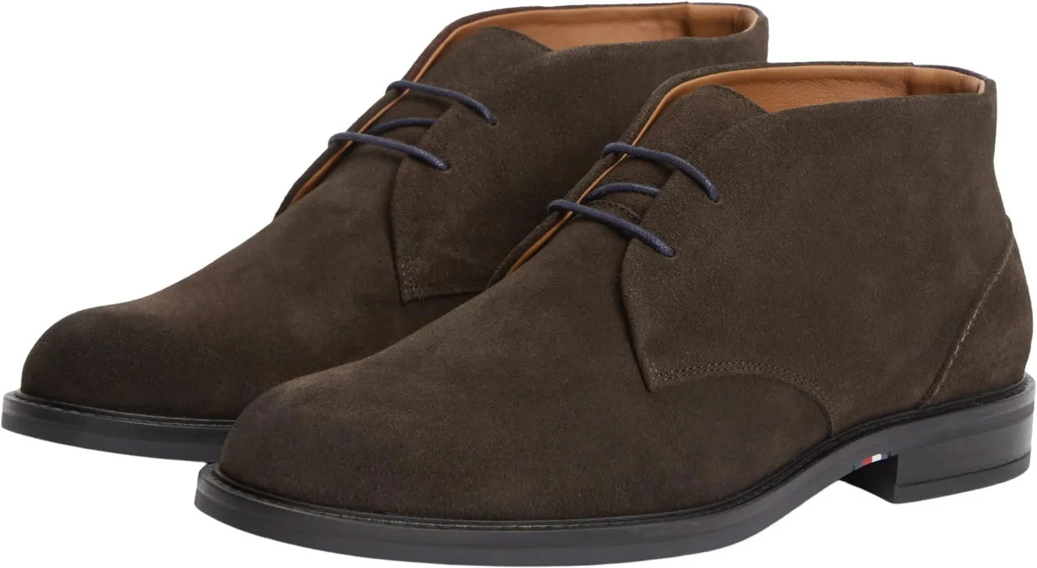 Tommy Hilfiger Dressy Suede Lace Boot FM0FM05951 stivali cocoa