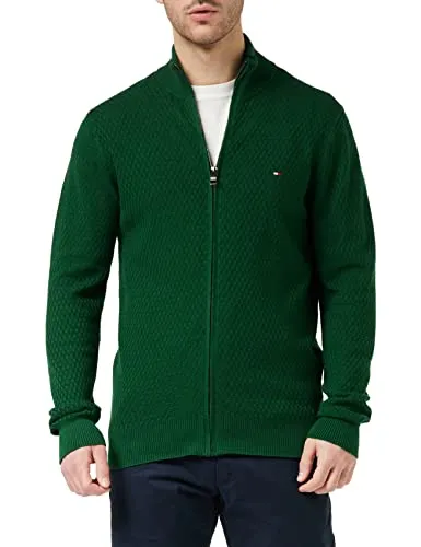 Tommy Hilfiger Cross Structure MW0MW29030 cardigan uomo con zip