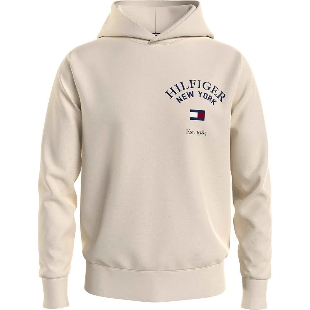 Tommy Hilfiger Arched Varsity MW0MW33641 felpa cappuccio uomo