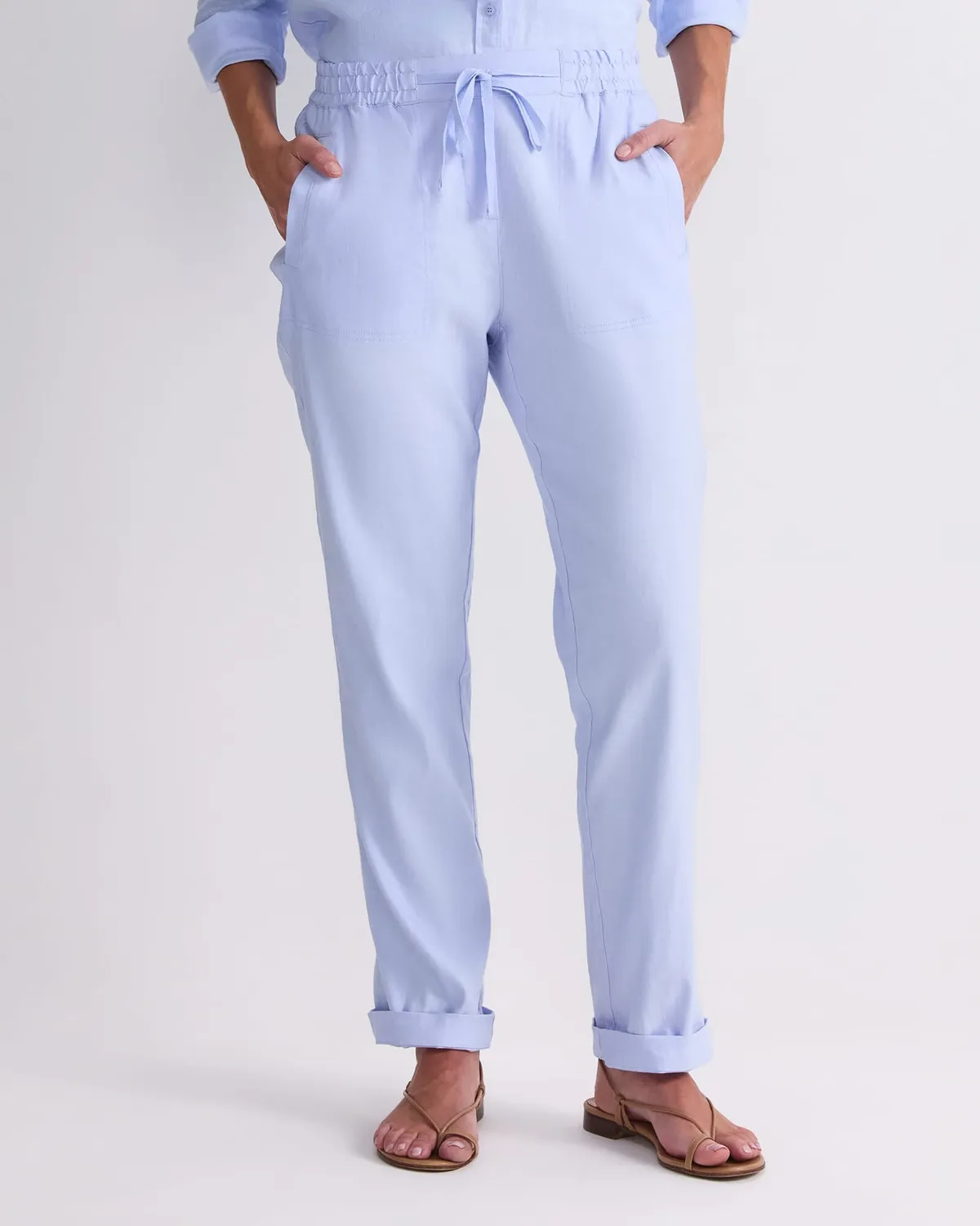 Sportscraft Rosa Linen pantaloni donna lino elasticizzato relax