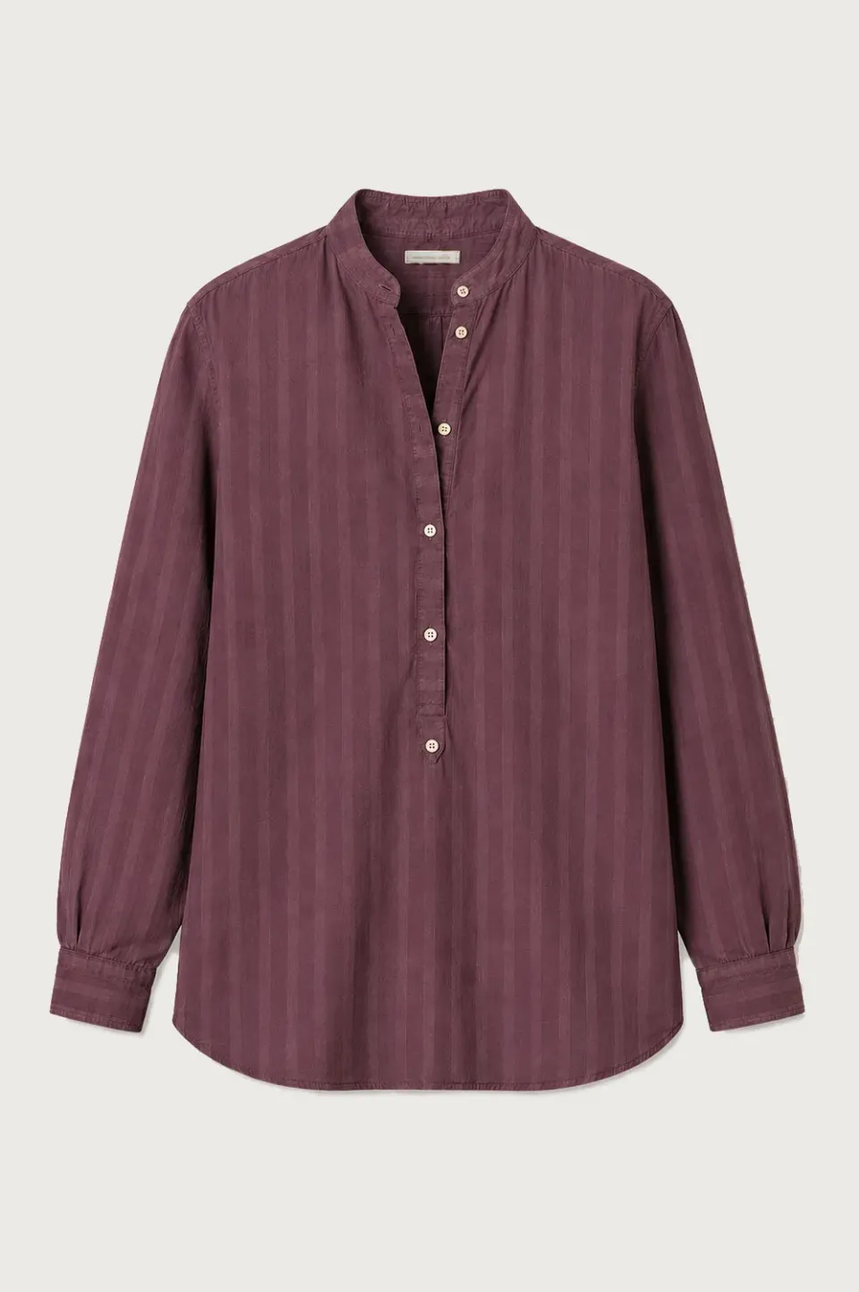Massimo Alba Leontine camicia donna rosa righe madreperla