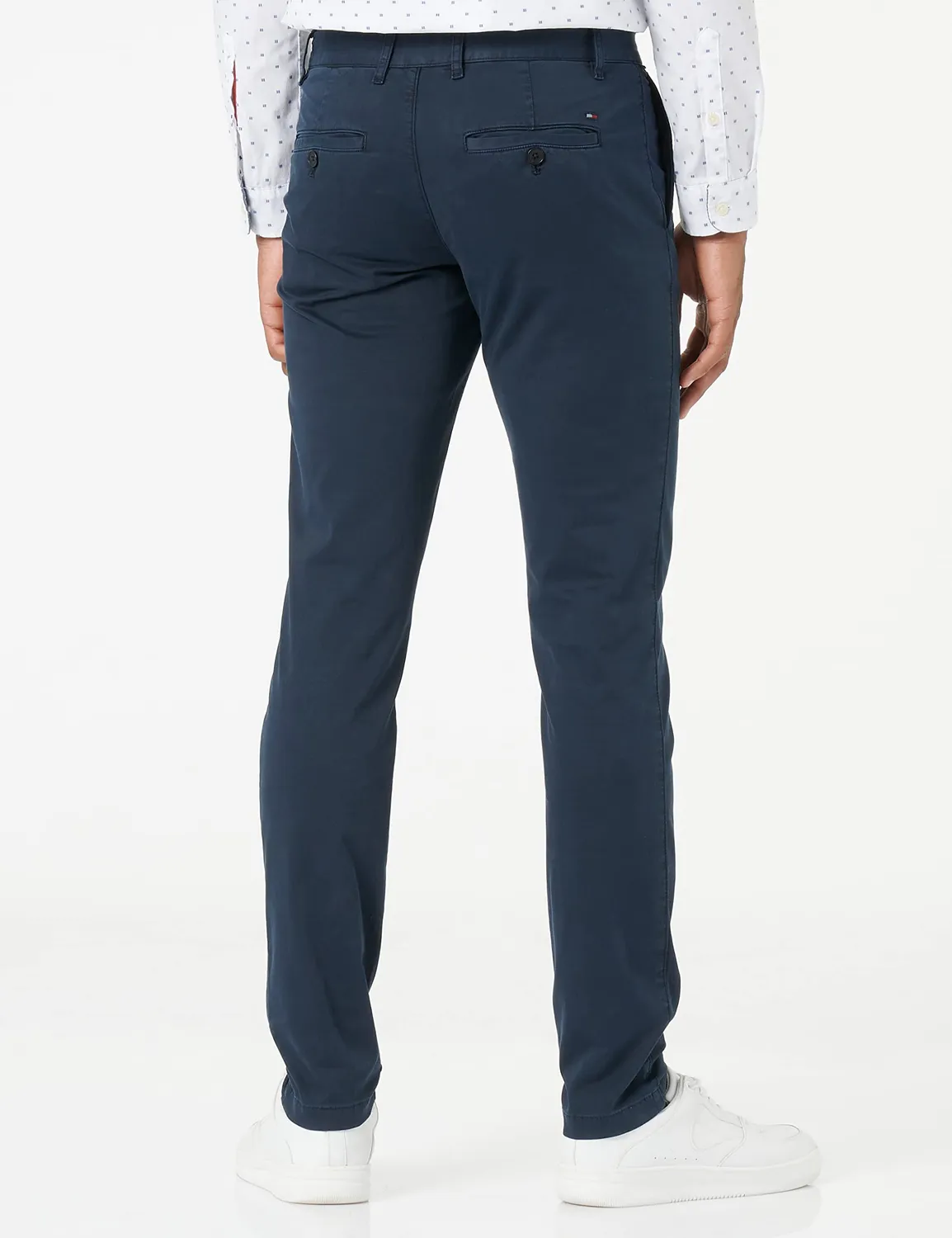 Tommy Hilfiger Bleecker TH Flex chino uomo 33W/29L slim raso