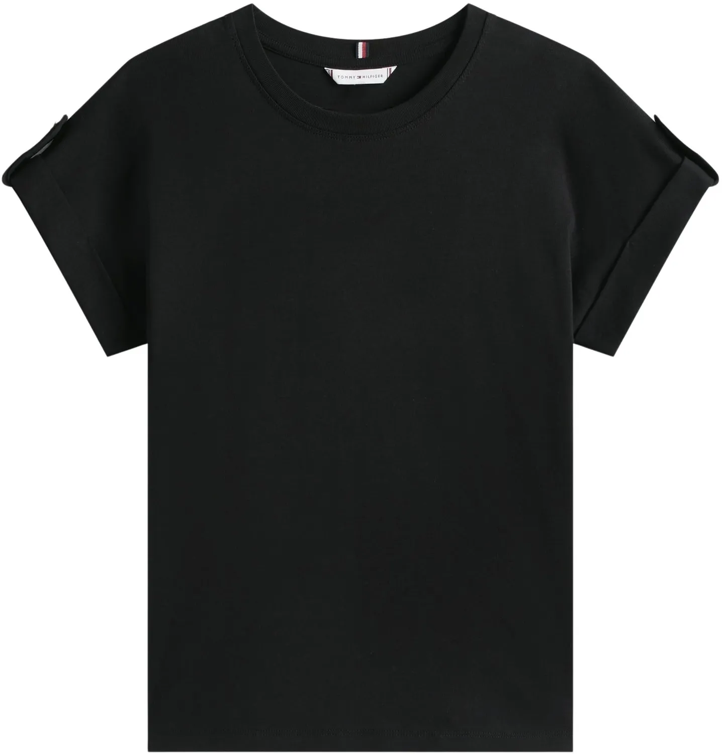 Tommy Hilfiger Gold Button t-shirt donna manica corta M