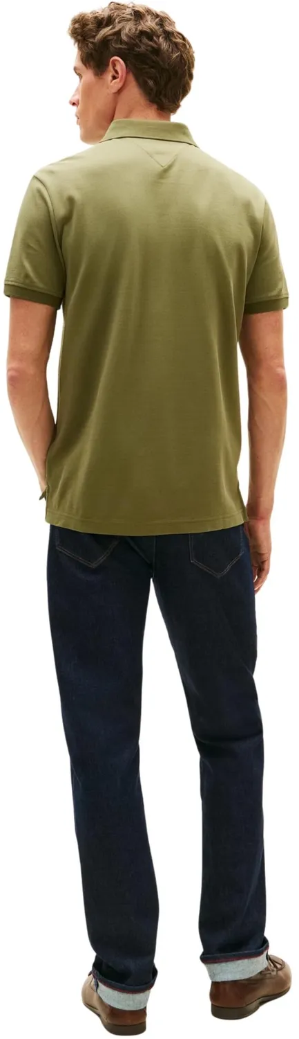Tommy Hilfiger Hidden Placket Reg Polo MW0MW41513 polo uomo nero