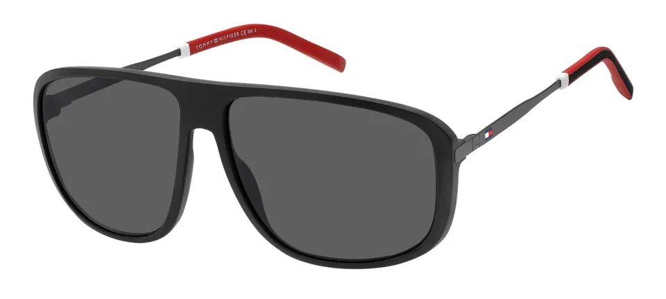 Tommy Hilfiger TH 1802/S occhiali da sole nero opaco 61